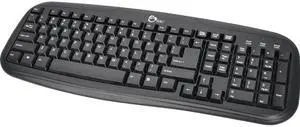 SIIG JK-US0012-S1 Black USB See Details Standard Desktop Keyboard
