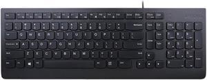 Lenovo Essential Wired Keyboard (Black) - French Canadian 058 4Y41C68655 Black USB-A Wired Keyboard