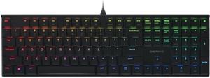 CHERRY MX 10.0N RGB Mechanical Keyboard with CHERRY MX Low Profile Speed Switches, Aluminum Housing, Premium Keyboard for Gaming and Work
