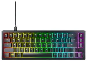 Cherry XTRFY K5V2 Compact Gaming Keyboard - Black  CX-K5V2-RGB-CPT-BLACK-R-US