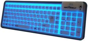 SEAL SHIELD GLOW2 S106G2 Black Gold-plated USB Wired Standard Keyboard