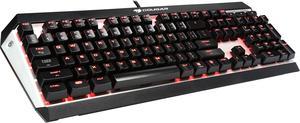 COUGAR ATTACK X3 Premium Mechanical Gaming Keyboard with Aluminum Brushed Structure and Cherry Blue Switches