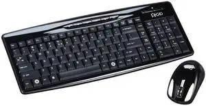 Pixxo KA-9E9E Black RF Wireless Slim Keyboard
