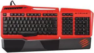 Mad Catz S.T.R.I.K.E. 3 Gaming Keyboard for PC - Red Mad Catz S.T.R.I.K.E. 3 Gaming Keyboard for PC - Red