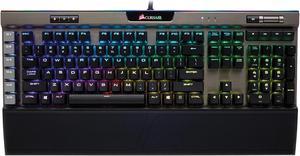 Corsair K95 RGB PLATINUM Mechanical Gaming Keyboard, Cherry MX Speed, Backlit RGB LED, Gunmetal