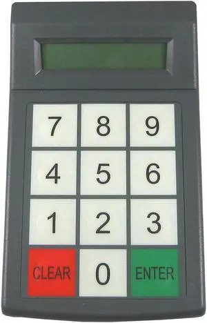 Genovation 904-RJ Dark grey USB / Serial Wired MiniTerm Keypad