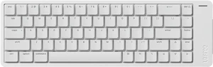 LOFREE Flow2 Low-Profile 68 Keys Mechanical Keyboard, Aluminum Alloy with Surfer Linear Switches, Rechargeable Wireless Keyboards with 3 Mode Connections for Windows, macOS - White LOFREE Flow2 Low-Profile 68 Keys Mechanical Keyboard, Aluminum Alloy with Surfer Linear Switches, Rechargeable Wireless Keyboards with 3 Mode Connections for Windows, macOS - White