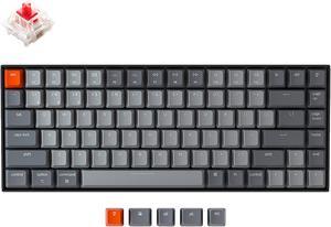 Keychron K2 V2 Keyboard - Gateron Red - White LED