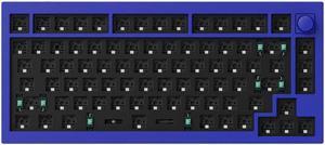 Keychron Q1 Mechanical Keyboard Hotswap V2 RGB - Blue - Barebone - with Knob - 75%