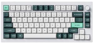 Keychron Q1 HE Wireless RGB Mechanical Keyboard, Hot-swappable, Hall Effect Gateron 2.0 magnetic switches, Shell White (Q1H-P1)