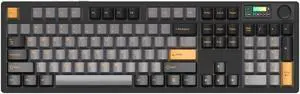 DAREU A104 Master Full-Size Wireless Mechanical Keyboard, 1.9'' LCD Display & Multifunction Knob, 8K High Polling Rate, Hot-Swap Sockets, PBT Keycaps, 8000mAh Battery, RGB Backlit, 2.4GHz/BT/USB-C DAREU A104 Master Full-Size Wireless Mechanical Keyboard, 1.9'' LCD Display & Multifunction Knob, 8K High Polling Rate, Hot-Swap Sockets, PBT Keycaps, 8000mAh Battery, RGB Backlit, 2.4GHz/BT/USB-C