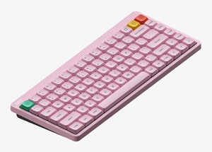 NuPhy Node75 Low Profile Wireless Mechanical Keyboard, 75% ANSI Hot Swappable, Bluetooth, 2.4GHz, USB-C, RGB Backlit Gasket Mount Keyboard for Mac/Windows - Pink NuPhy Node75 Low Profile Wireless Mechanical Keyboard, 75% ANSI Hot Swappable, Bluetooth, 2.4GHz, USB-C, RGB Backlit Gasket Mount Keyboard for Mac/Windows - Pink