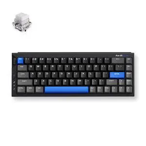 MCHOSE Ace68 Turbo 65% Aluminum Hall Effect Magnetic Switch Keyboard, 16K Polling, Wired - Cyber Black MCHOSE Ace68 Turbo 65% Aluminum Hall Effect Magnetic Switch Keyboard, 16K Polling, Wired - Cyber Black