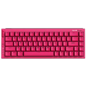 MCHOSE Ace68 Turbo 65% Aluminum Hall Effect Magnetic Switch Keyboard, 16K Polling, Wired - Berry Red MCHOSE Ace68 Turbo 65% Aluminum Hall Effect Magnetic Switch Keyboard, 16K Polling, Wired - Berry Red