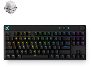 MCHOSE Mix 87 TKL Wired Hall Effect Magnetic Switch Gaming Keyboard, Rapid Trigger, Adjustable Actuation, 8K Polling Rate, Full Key Hot-Swappable, Media Knob, RGB Backlit, Black MCHOSE Mix 87 TKL Wired Hall Effect Magnetic Switch Gaming Keyboard, Rapid Trigger, Adjustable Actuation, 8K Polling Rate, Full Key Hot-Swappable, Media Knob, RGB Backlit, Black