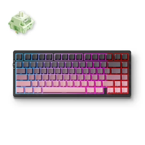 MCHOSE G75 Pro Tri-Mode Wireless Mechanical Keyboard, 75% Layout, Bluetooth/2.4GHz/USB-C, Hot Swappable Gasket Mount Keyboard, RGB South-Facing Backlit, Matcha Latte Switch, Black Pink MCHOSE G75 Pro Tri-Mode Wireless Mechanical Keyboard, 75% Layout, Bluetooth/2.4GHz/USB-C, Hot Swappable Gasket Mount Keyboard, RGB South-Facing Backlit, Matcha Latte Switch, Black Pink