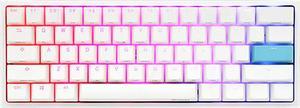 Ducky DKON2061ST-BUSPDWWT1 One 2 Mini Pure White RGB Version 2 (Zodiac Space bar) Gaming Keyboard - Cherry MX Brown Switch