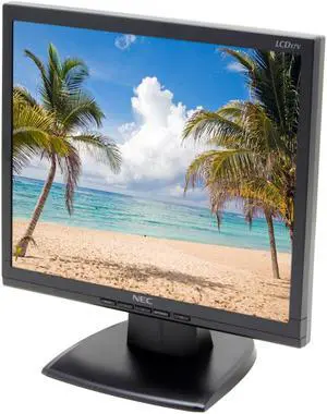 NEC Display Solutions 17" SXGA LCD Monitor 8 ms D-Sub LCD17V-BK