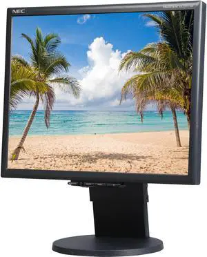 NEC Display Solutions 17" Active Matrix, TFT LCD SXGA LCD Monitor 8 ms D-Sub, DVI-D LCD1770V
