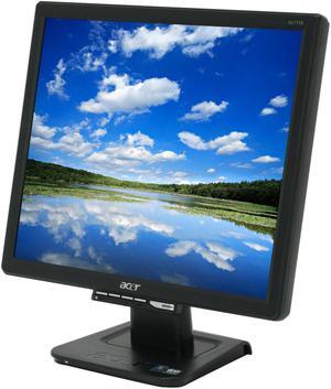 Acer 17" SXGA LCD Monitor 5 ms D-Sub, DVI AL1716 Fbd