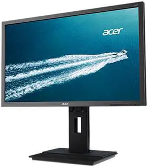 Acer B246HL ymdpr 24" Full HD 1920 x 1080 60Hz VGA DVI Built-in Speakers Backlit LED LCD Monitor