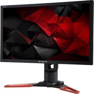(Acer Certified) Acer UM.FX1AA.001 Predator XB241H - LED Monitor - 24 inch - 1920 x 1080 - IPS - 350 cd/m2 - 1000:1 - 1 ms - HDMI, DisplayPort - Speakers - Black