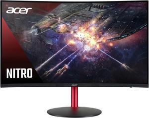 Acer Nitro XZ322Q Pbmiiphx 32 315 Viewable FULL HD 165Hz 1ms FreeSync HDMI DP BuildinSpeaker HDR400 Curved Gaming Monitor w Height Adjustable