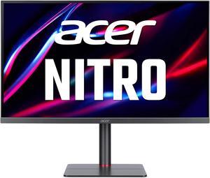 Acer Nitro XV275U Vymipruzx 27inch IPS WQHD 2560 x1440 170Hz Refresh Rate 1ms Response TimeAMD FreeSync™ Premium Technology Gaming Monitor, Built-In KVM Switch, USB Type-C Port x1, Video Port x1