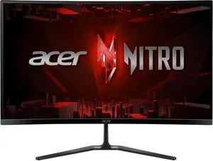 Acer Nitro 27" 280Hz Curved Full HD with AMD FreeSync Premium Technology 1ms with both Display Port and HDMI Port Gaming Monitor ED270 Zbmiipx
