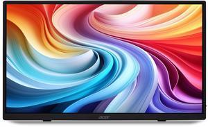 Acer PM161Q B1bmiuux 15.6" Full HD (1920 x 1080) IPS Business Portable Monitor with Adaptive-Sync Support (FreeSync Compatible) | Ultra Slim Portable Design | External Monitor for Laptop PC Mac