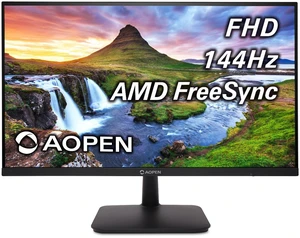 AOPEN 27KA0 P0bi 27-inch Professional Full HD (1920 x 1080) Gaming and for Work Monitor with AMD FreeSync Technology, Up to 144Hz Refresh Rate, ZeroFrame, VESA Mountable (1 x HDMI 1.4 & VGA Port) AOPEN 27KA0 P0bi 27-inch Professional Full HD (1920 x 1080) Gaming and for Work Monitor with AMD FreeSync Technology, Up to 144Hz Refresh Rate, ZeroFrame, VESA Mountable (1 x HDMI 1.4 & VGA Port)