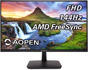 AOPEN 27KA0 P0bi 27-inch Professional Full HD (1920 x 1080) Gaming and for Work Monitor with AMD FreeSync Technology, Up to 144Hz Refresh Rate, ZeroFrame, VESA Mountable (1 x HDMI 1.4 & VGA Port) AOPEN 27KA0 P0bi 27-inch Professional Full HD (1920 x 1080) Gaming and for Work Monitor with AMD FreeSync Technology, Up to 144Hz Refresh Rate, ZeroFrame, VESA Mountable (1 x HDMI 1.4 & VGA Port)