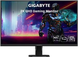 GIGABYTE GS27Q 27 165Hz 1440P Gaming Monitor 2560 x 1440 SS IPS Display 1ms MPRT Response Time HDR Ready FreeSync Premium 1x Display Port 14 2x HDMI 20