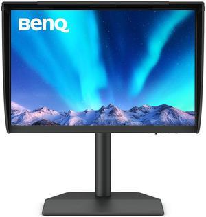 BenQ 24"(Actual size 24.1") 60 Hz IPS 2K 2560x1600 16:10 Photographer Monitor, HDR10, HDMI, DisplayPort SW242Q