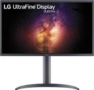 LG UltraFine Display OLED Pro 27EP950-B 27" UHD 3840 x 2160 (4K) 60 Hz HDMI, DisplayPort, USB-C, Audio OLED Display with Pixel Dimming and 1M:1 Contrast Ratio LG UltraFine Display OLED Pro 27EP950-B 27" UHD 3840 x 2160 (4K) 60 Hz HDMI, DisplayPort, USB-C, Audio OLED Display with Pixel Dimming and 1M:1 Contrast Ratio