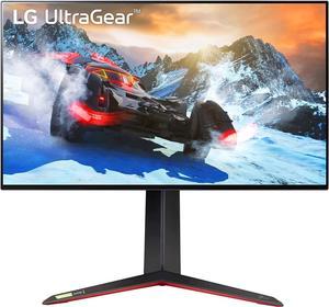 LG UltraGear 27GP95RB 27 UHD 3840 x 2160 4K 144Hz OC 160Hz HDMI DisplayPort USB Audio FreeSync Premium Pro  GSync Compatible Nano IPS Gaming Monitor