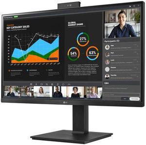 LG 27" WQHD IPS Panel 2560 x 1440 (2K) HDR10 Monitors with Webcam