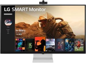 LG 43 425 Viewable 60 Hz IPS Smart Monitor with webOS 5ms GtG at Faster NA 3840 x 2160 4K DCIP3 80 CIE1976 Flat Panel 43SQ700SW