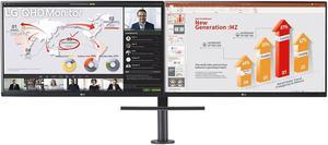 LG 27 Dual IPS QHD Monitors  LCD Flat Panel  5 ms  FreeSync  2560 x 1440 2K  sRGB 99  75 Hz