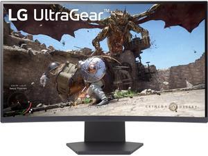 LG Ultragear 27" QHD (2560x1440) Curved Gaming Monitor,180Hz 1ms 1000R AMD FreeSync Monitor with HDR10,Black, 27GS60QX-B