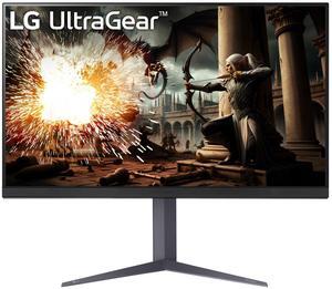 LG 32GS75QN-B 32” UltraGear™ QHD IPS 180Hz gaming monitor, 1ms (GtG), DisplayHDR™ 400