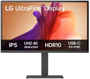 LG UltraFine 27" 4K UHD IPS Monitor with USB-C, include Speakers - 27U730A-B