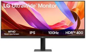 LG 34" UltraWide 21:9 WFHD (2560x1080) IPS Display Monitor - 34U511A-B