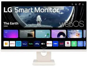 LG 27" Full HD IPS Smart Monitor with webOS - 27U511SA-W