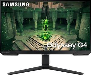 SAMSUNG Odyssey LS25BG402ENXGO G40B 25 FHD Gaming Monitor IPS 240Hz 1ms GSync Compatible AMD FreeSync Premium HDR10 Ultrawide Game View DisplayPort HDMI Fully Adjustable Stand
