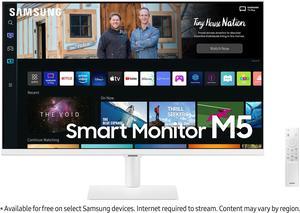 SAMSUNG 32" 60 Hz VA FHD Smart Monitor with Streaming TV 4 ms (GTG) 1920 x 1080 HDMI, USB Flat Panel M50B LS32BM501ENXZA