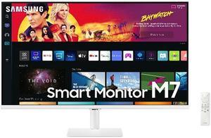 SAMSUNG 32 60 Hz VA UHD Smart Monitor  Streaming TV 4 ms GTG 3840 x 2160 4K HDMI USBC M70B LS32BM703UNXZA