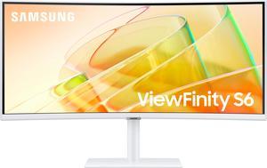 Samsung 34" ViewFinity S65TC Ultra-WQHD 100Hz AMD FreeSync HDR10 Curved Monitor with Thunderbolt 4 and Built-in Speakers