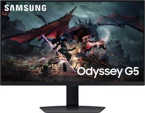 SAMSUNG 27" 180 Hz Fast IPS QHD Gaming Monitor FreeSync (AMD Adaptive Sync) 2560 x 1440 (2K) sRGB 99% Odyssey G50D LS27DG500ENXZA