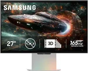 Samsung 27" Odyssey 3D G90XF 4K 165Hz Gaming Monitor